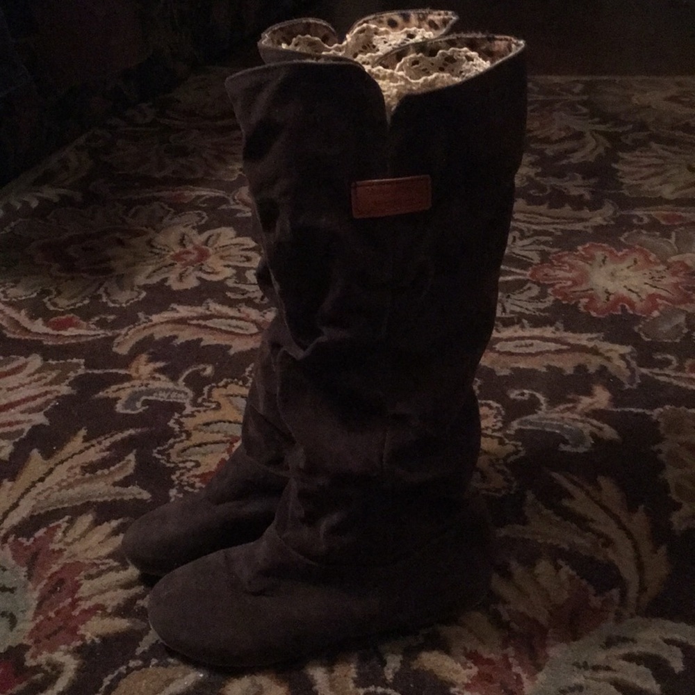 Handmade Suede Boots